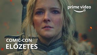 A Gyűrűk Ura A Hatalom Gyűrűi  szinkronos ComicCon előzetes  Amazon Prime Video [upl. by Aneehsar]