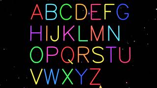 How To Write English Alphabet Uppercase Letters Twinkle Little Star Song ABC Learn Capital Letters [upl. by Nrobyalc302]