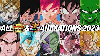 ALL DOKKAN FESTIVAL AND SUMMONABLE LR ANIMATIONS 2023 FULL COMPILATION  Dragon Ball Z Dokkan Battle [upl. by Lleunamme]