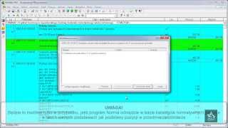 Norma PRO  zamiana przedmiaru na kosztorys [upl. by Sum]