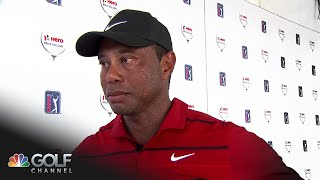 Tiger Woods says playing once a month is reasonable after Hero World Challenge  Golf Channel [upl. by Vicky582]