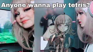 Chiaki Nanami cosplay GRWMDanganronpa😝 [upl. by Hedaza]