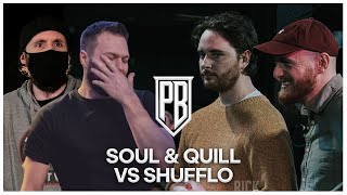 ShuffleT amp Marlo vs Soul amp Quill  Premier Battles  Rap Battle [upl. by Suirradal129]