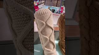 quotOMG How to Look Trendy in Uggsquot  Ugg Tall Chunky Knit Crochet Boot ugg uggs [upl. by Sorilda359]