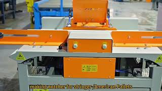 HICAS SF7011 Woodworking Automatic Wood Single Head Notcher Machine [upl. by Plusch996]