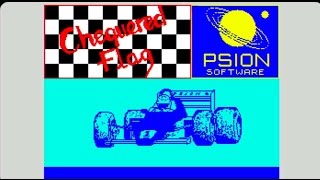 Chequered Flag  ZX Spectrum 1983 [upl. by Roinuj605]