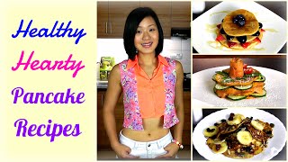 3 Easy amp Healthy Pancake Recipes [upl. by Rosabella]