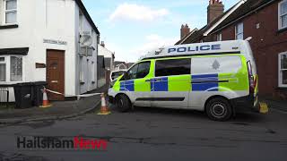 Police lockdown Hailsham Town Centre [upl. by Luthanen]