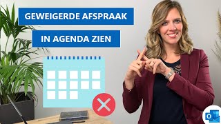 Geweigerde afspraken blijven zien in je Outlook Agenda [upl. by Anoit]