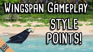 Wingspan Gameplay  Going for style points [upl. by Elke36]