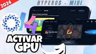 Activar GPU en Xiaomi y POCO con HyperOS y MIUI Global GAME TURBO  Game Space 🚀 [upl. by Alarise]