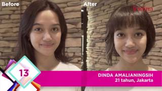 Makeover Finalis Wajah Femina 2016  Part 1 [upl. by Marcoux]