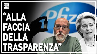 VON DER LEYEN E PFIZER NEI GUAI PER GLI SMS NASCOSTI ▷ quotCI FU LA MANO DI GROSSI INTERESSI ECONOMICIquot [upl. by Limaj]