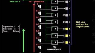 Convertisseur analogique  numérique simple [upl. by Alfy]