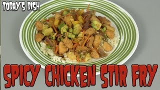 Cooking Ep11  Spicy Chicken Stir Fry w Naga Morich [upl. by Ruhtracm]