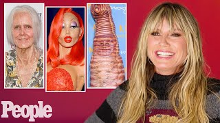 Heidi Klum Breaks Down Her Iconic Halloween Costumes  PEOPLE [upl. by Pacificas79]