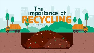 Importance of Recycling  Animated Video For Kids [upl. by Lessur]