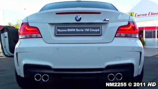 BMW 1M Coupé Exhaust Sound  Start Up and Full Details [upl. by Crispas]