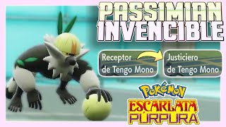 PASSIMIAN se CONVIERTE en DIOS con ESTA ESTRATEGIA LOCA para BARRER en POKÉMON ESCARLATA y PÚRPURA [upl. by Arikihs]