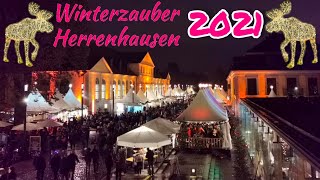 Winterzauber Herrenhausen2021 Hannover Weihnachtsmarkt [upl. by Zelde]