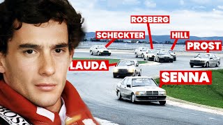 When F1 Drivers Raced the SAME CARS And SENNA Won [upl. by Alba]