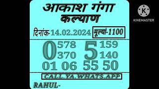 15022024 KALYAN MATKA  SATTA MATKA  KALYAN CHART  KALYAN OPEN TODAY  KALYAN PANEL CHART MATKA [upl. by Gnal952]