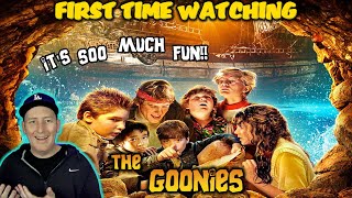 The Goonies 1985Hey You GuysFinally Seeing It  First Time Watching Movie Reaction [upl. by Ynahpit725]