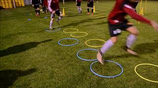 Soccer Coordination Warm Up and SAQ Trainingby Denny Krcmarek [upl. by Hanselka]