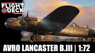 Airfix  Flight Deck  Avro Lancaster BIII [upl. by Timmie]