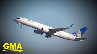 Passenger brutally attacked on United flight [upl. by Eimmak]