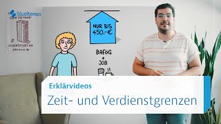 Wie viel Geld darf ich als Student nebenbei verdienen⁉️  Studitemps Erklärvideos [upl. by Aivata]