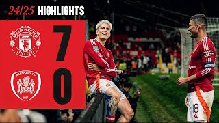 Manchester United vs Barnsley 70  All Goals amp Highlights  2024 [upl. by Aleck]