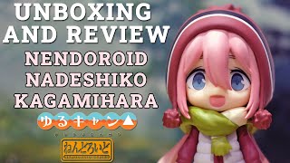 Unboxing amp Review Nadeshiko Kagamihara Nendoroid  Yuru Camp Anime Figure  ENG SUB [upl. by Hardi]