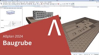 Allplan 2024 Features neue Baugrube [upl. by Peria]