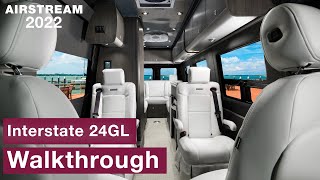 Airstream 2022 Interstate 24GL Touring Coach Walkthrough [upl. by Richey]