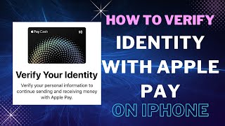 How to verify identity with Apple Pay on iPhone [upl. by Adianes]