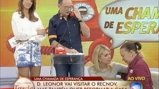 Angela Leal realiza sonho de D Leonor de conhecer o Recnov no Rio de Janeiro [upl. by Bathsheeb730]