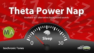 Theta Power Nap Music Increase Energy Productivity amp Memory  Deep Relax [upl. by Amilah]