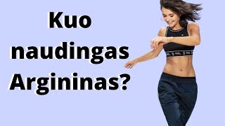 Kuo naudingas Argininas  Kolagenas [upl. by Allerym]