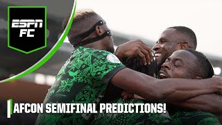 AFCON semifinals FULL PREVIEW Nigeria vs South Africa amp Ivory Coast vs DR Congo  ESPN FC [upl. by Oatis303]