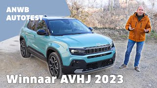 Jeep Avenger special  ALLES OVER DE NIEUWE AUTO VAN HET JAAR 2023 [upl. by Kinghorn622]