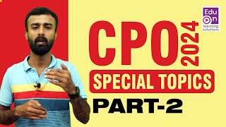 Special Topics തിരഞ്ഞു എവിടേം പോവണ്ട🥰 CPO 2024 Special Topics Part 1IPC CRPC For CPO [upl. by Auguste]