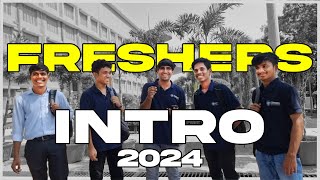 A Day With Freshers  Freshers Intro 2024  Freshers Regretting [upl. by Biagi]