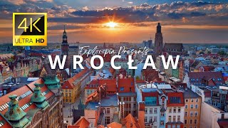 Wroclaw Poland 🇵🇱 in 4K ULTRA HD 60FPS by Drone [upl. by Adnof726]