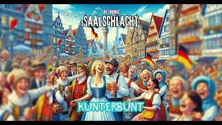 🎵 WLTNBRND Saalschlacht  KUNTERBUNT Lied über die Vielfalt der innerdeutschen Kultur 🤘⚔️🎸💪🏻 [upl. by Salahi]