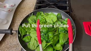 HOW TO MAKE Healthy Spinach Recipe in 3 to 4 Minutes Delicious Nutritious and Ready in Minutes [upl. by Neik]