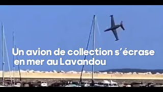 Un avion de collection s’écrase en mer au Lavandou le corps du pilote retrouvé [upl. by Wieche]