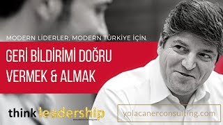 Geri Bildirimi Doğru Vermek ve Almak İçin Önerilerim 👍🏻 [upl. by Coulson]