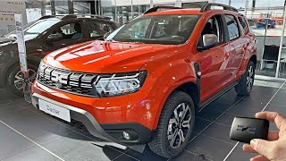 New Dacia Duster Journey Facelift 2023 Blue dCi 115 4x4  Visual Review Exterior Interior amp Boot [upl. by Nnek992]