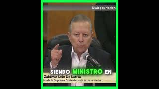 Ex Ministro Arturo Zaldívar  Diálogos para la reforma del poder judicial amlo mexico 4t [upl. by Ahsenav]